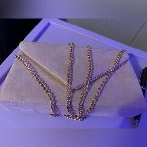 NudeClutch/ cross body bag